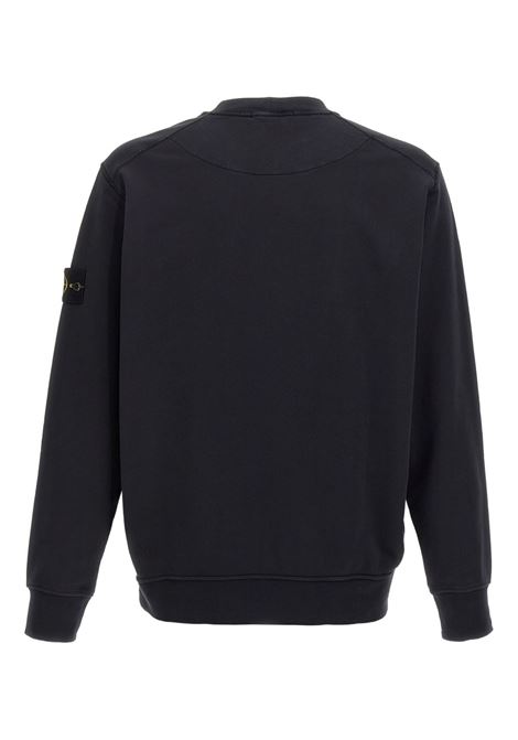crew nek sweatshirt man black STONE ISLAND | K2S15 6100060 S0051V0029